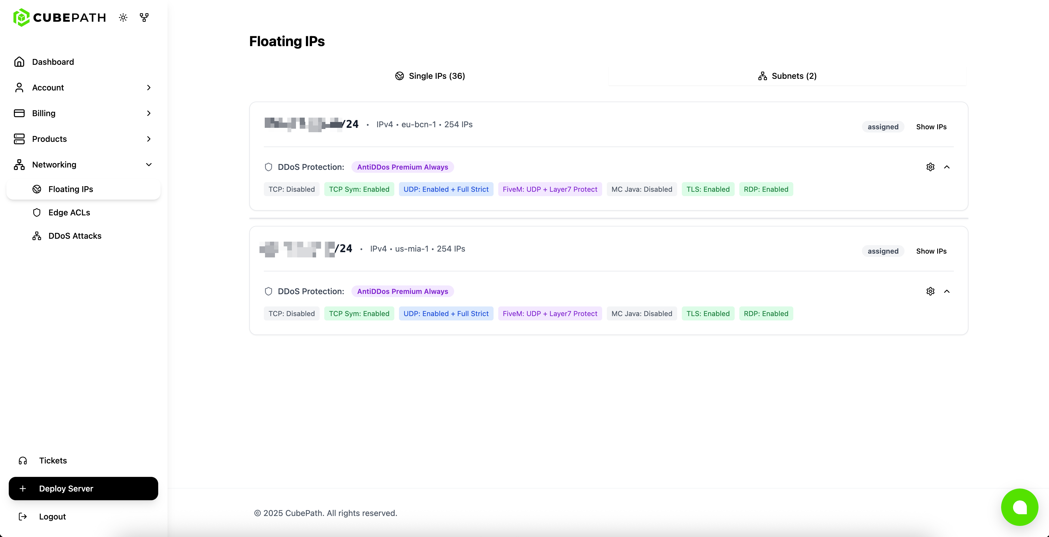 DDoS Protection Profiles